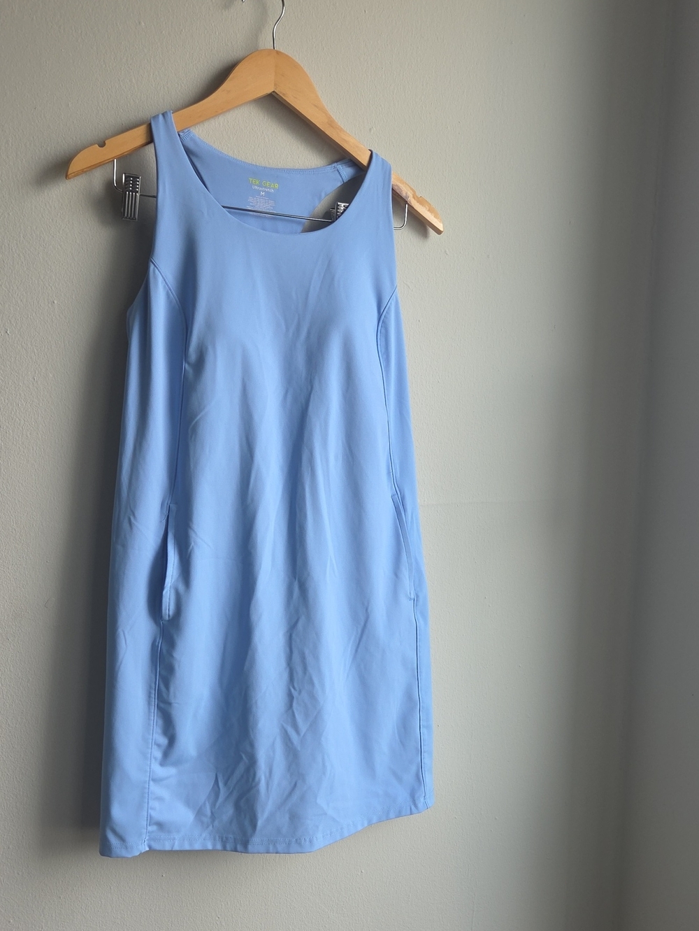 tek gear Light Blue Sleeveless Active Dress